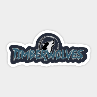 Minnesota Timberwolves personal design Sticker